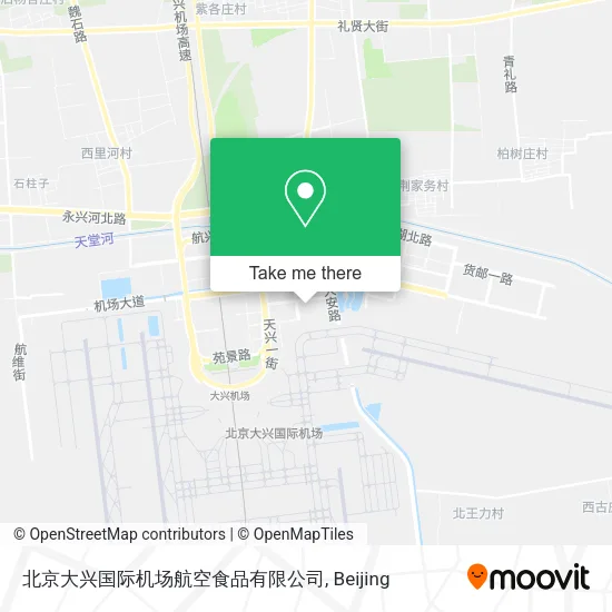 北京大兴国际机场航空食品有限公司 map