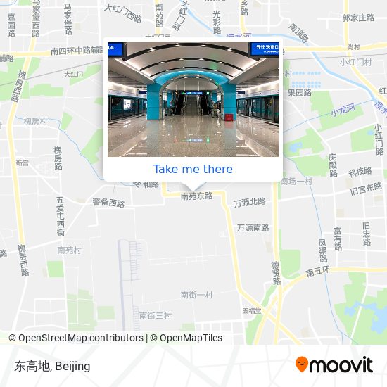 东高地 map