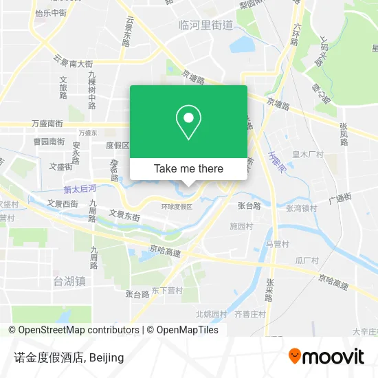 诺金度假酒店 map