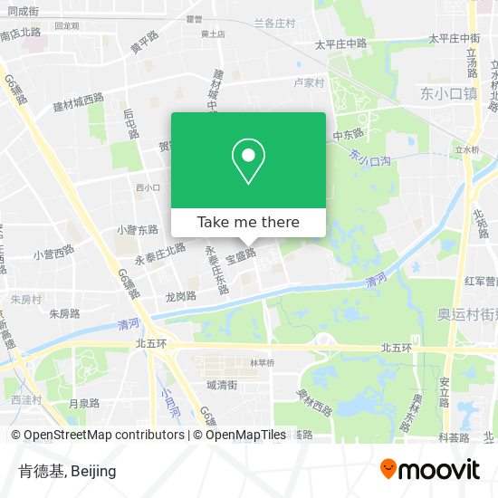 肯德基 map