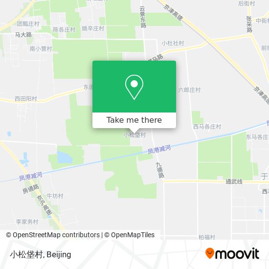 小松垡村 map