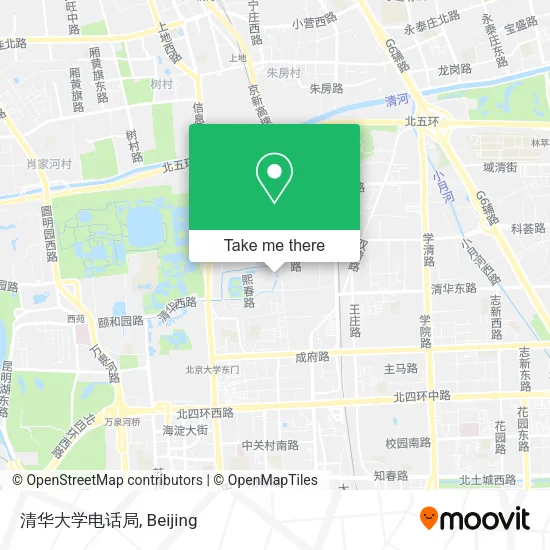 清华大学电话局 map