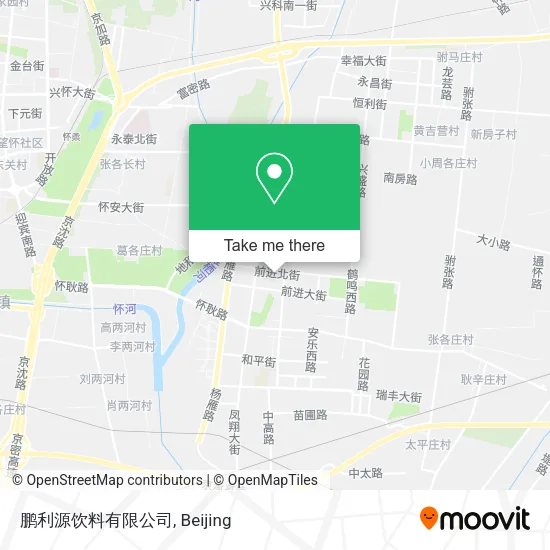 鹏利源饮料有限公司 map