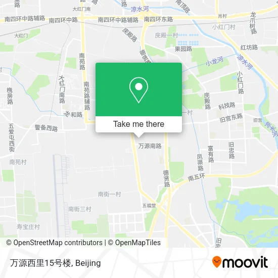 万源西里15号楼 map