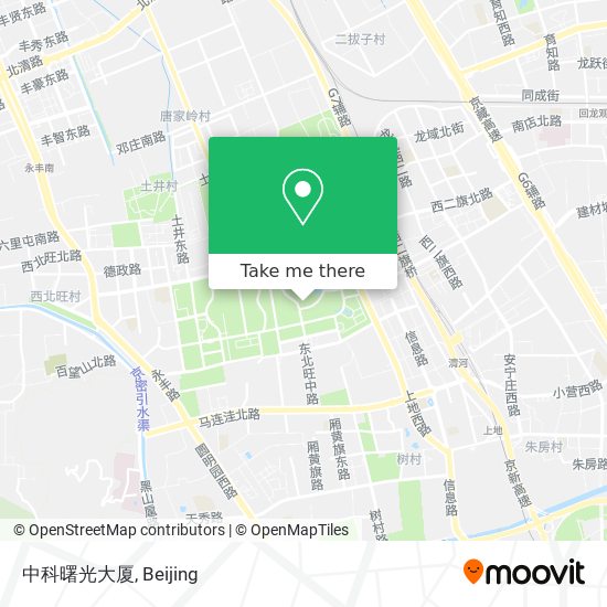 中科曙光大厦 map
