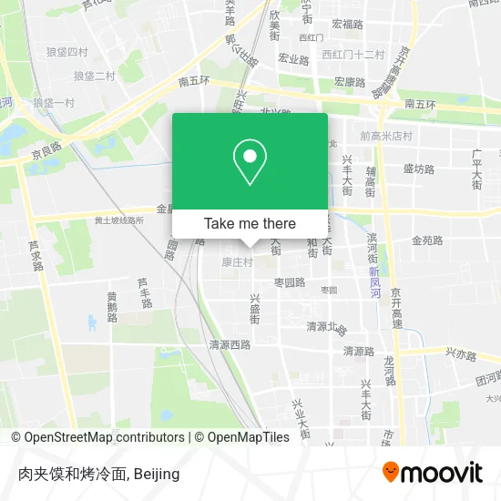 肉夹馍和烤冷面 map