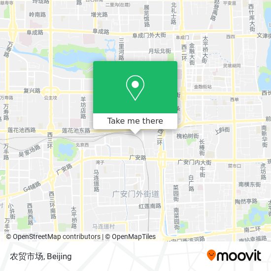 农贸市场 map