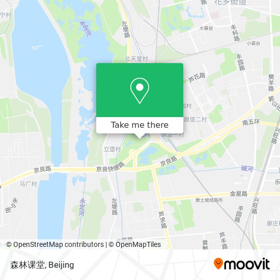 森林课堂 map
