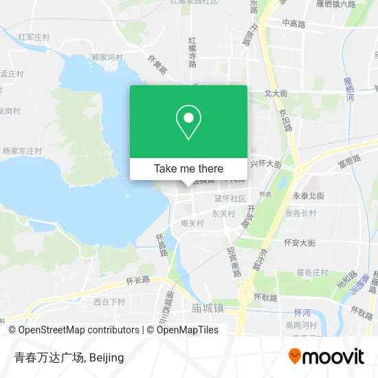 青春万达广场 map