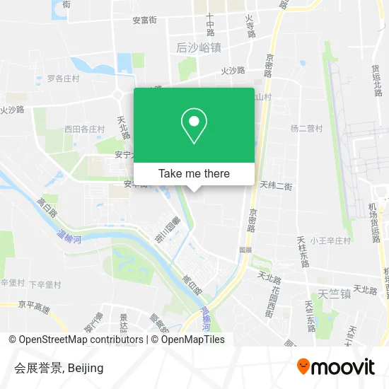 会展誉景 map