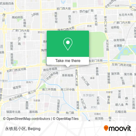 永铁苑小区 map