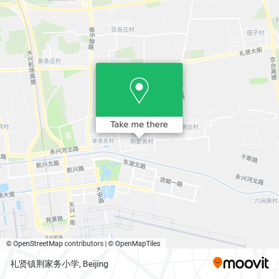 礼贤镇荆家务小学 map