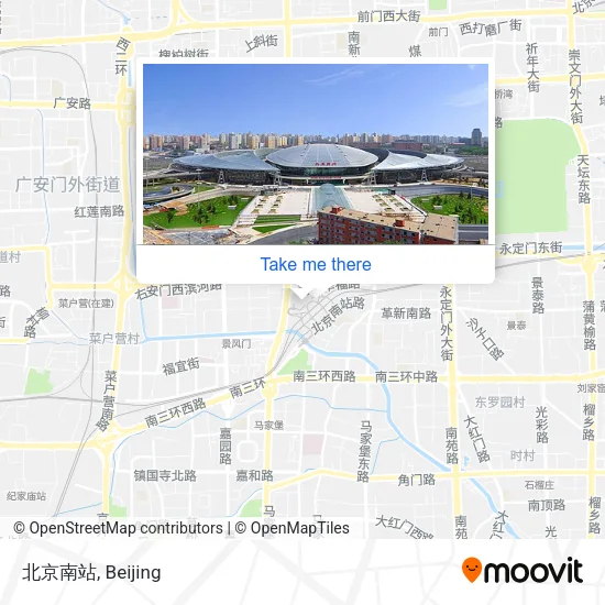 北京南站 map