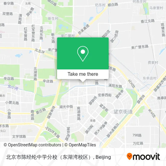 北京市陈经纶中学分校（东湖湾校区） map