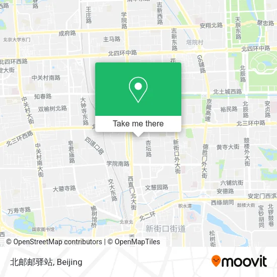 北邮邮驿站 map