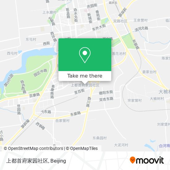 上都首府家园社区 map