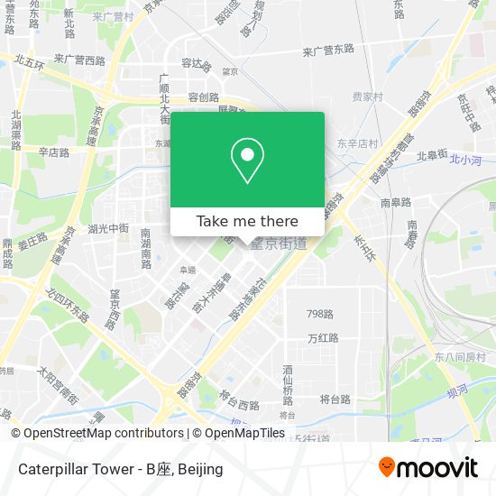 Caterpillar Tower - B座 map
