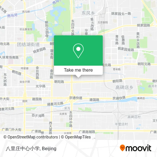 八里庄中心小学 map