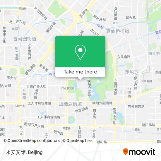 永安宾馆 map