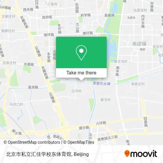 北京市私立汇佳学校东体育馆 map