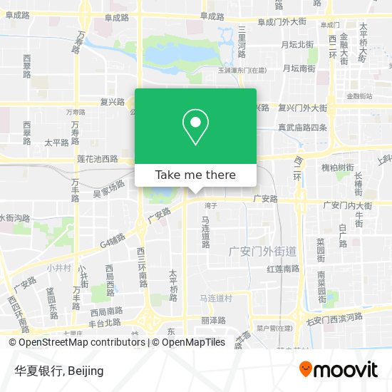 华夏银行 map