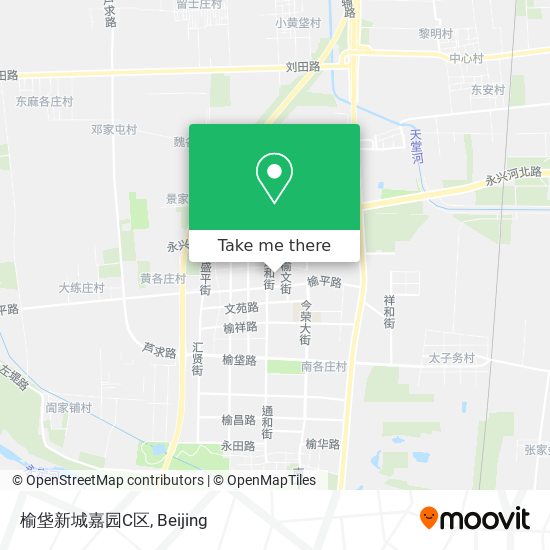榆垡新城嘉园C区 map