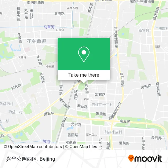 兴华公园西区 map