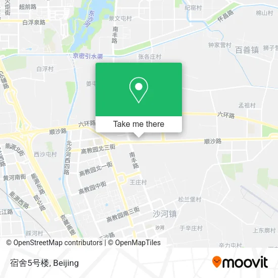 宿舍5号楼 map