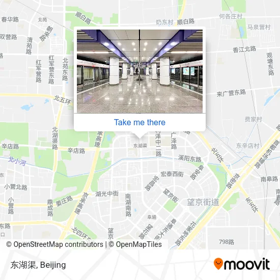 东湖渠 map