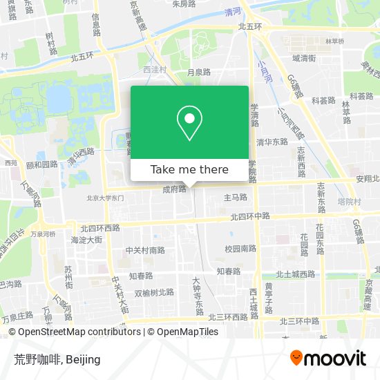 荒野咖啡 map