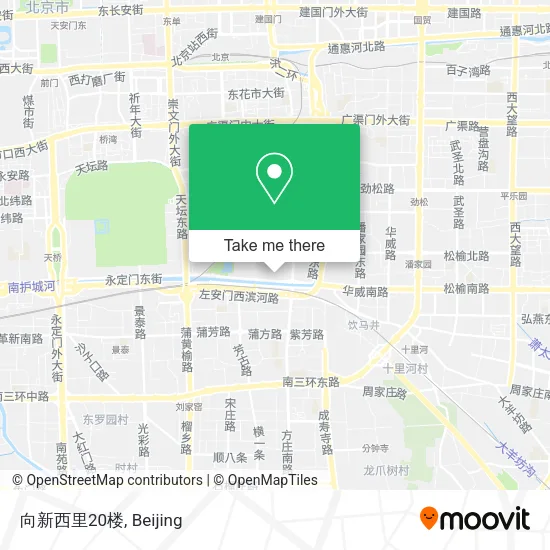 向新西里20楼 map