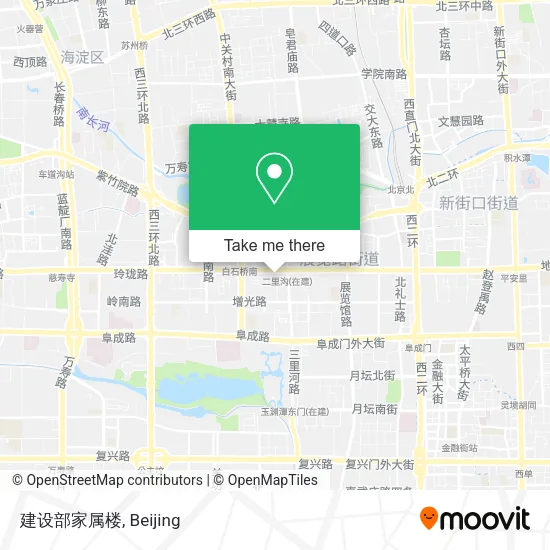 建设部家属楼 map