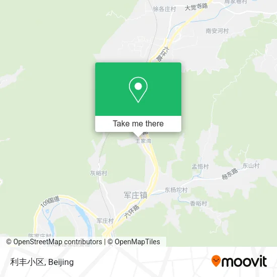 利丰小区 map