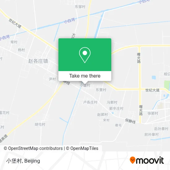 小堡村 map