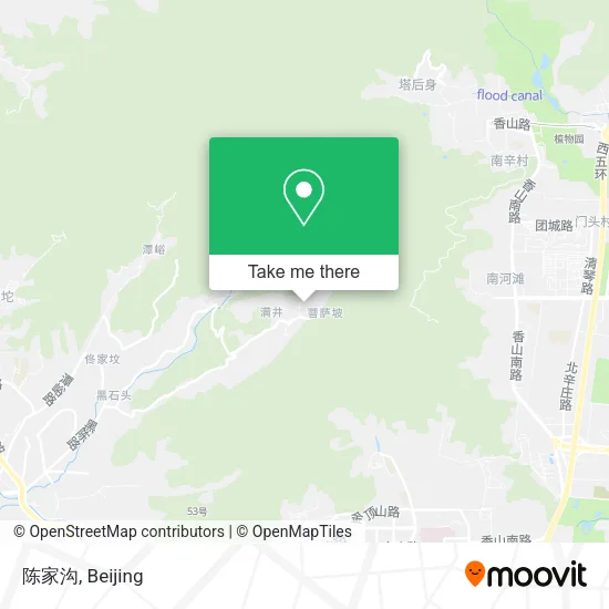 陈家沟 map
