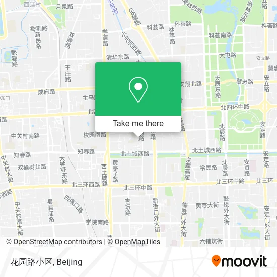 花园路小区 map