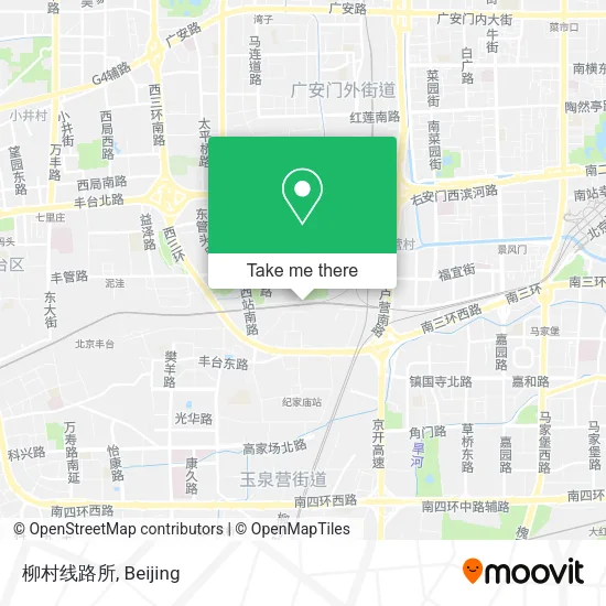 柳村线路所 map