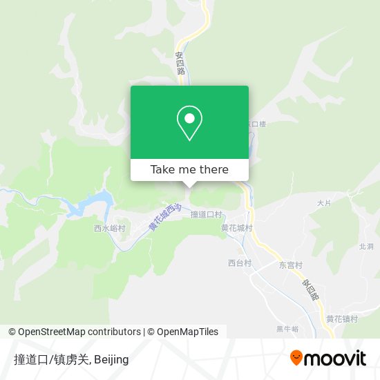 撞道口/镇虏关 map