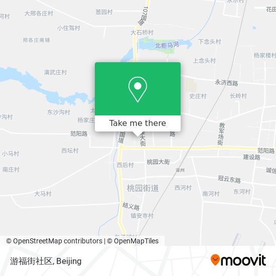游福街社区 map