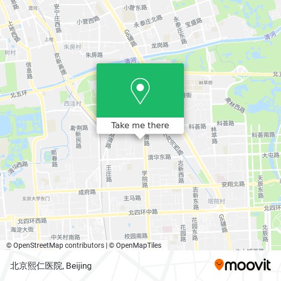 北京熙仁医院 map