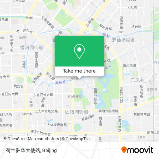荷兰驻华大使馆 map