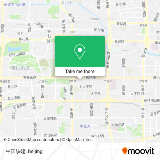 中国铁建 map