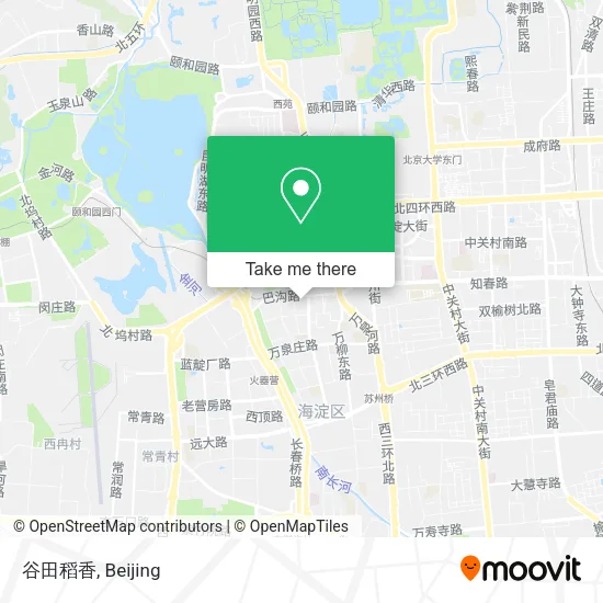 谷田稻香 map