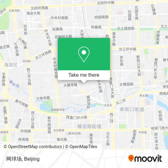 网球场 map