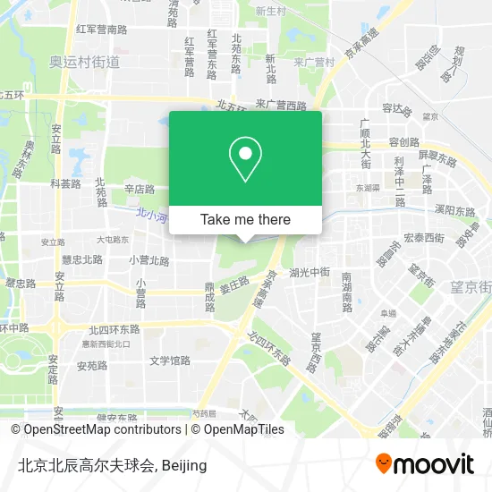 北京北辰高尔夫球会 map