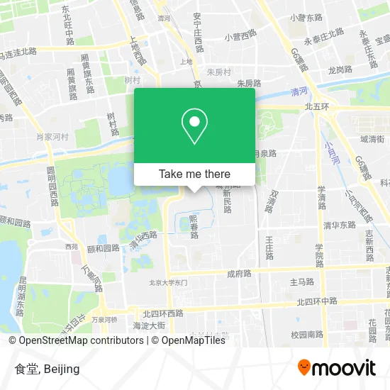 食堂 map