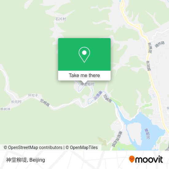 神堂柳堤 map