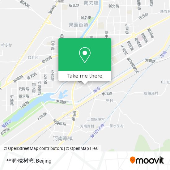 华润·橡树湾 map