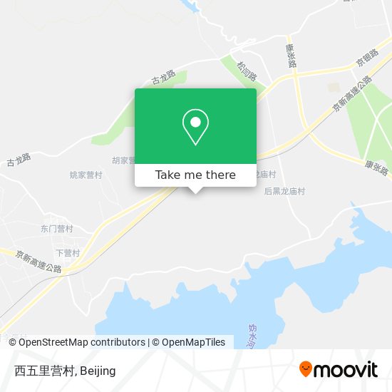 西五里营村 map