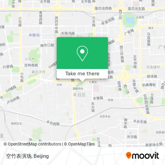 空竹表演场 map